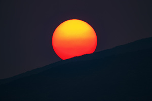 Sunrise Over the Mountain