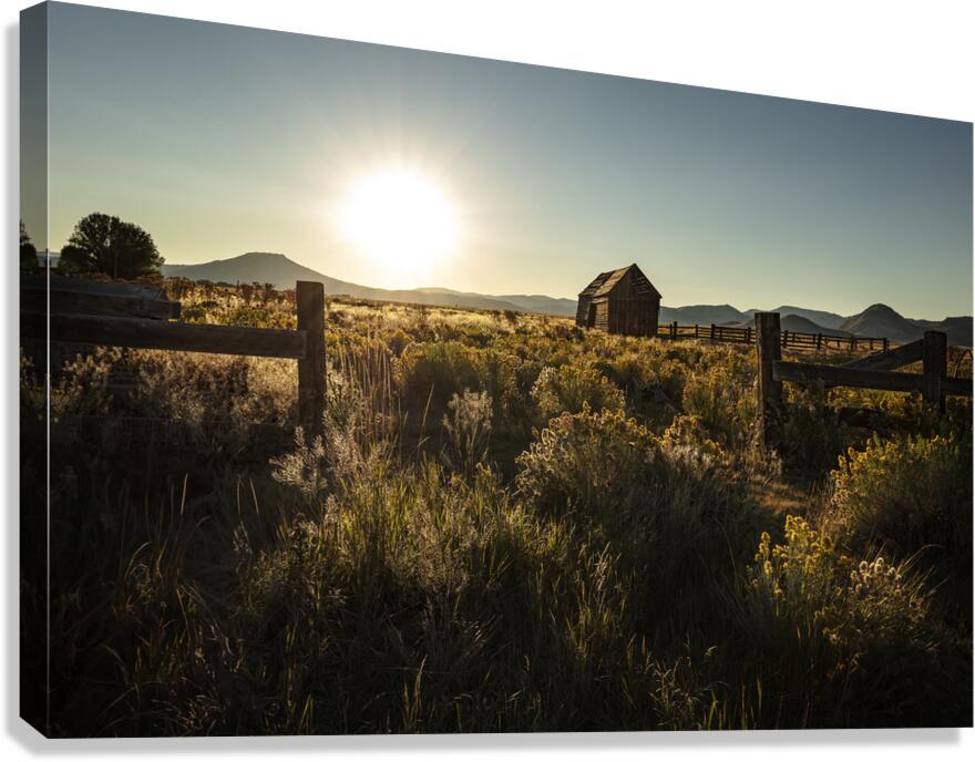 Abandoned Ranch Canvas Print