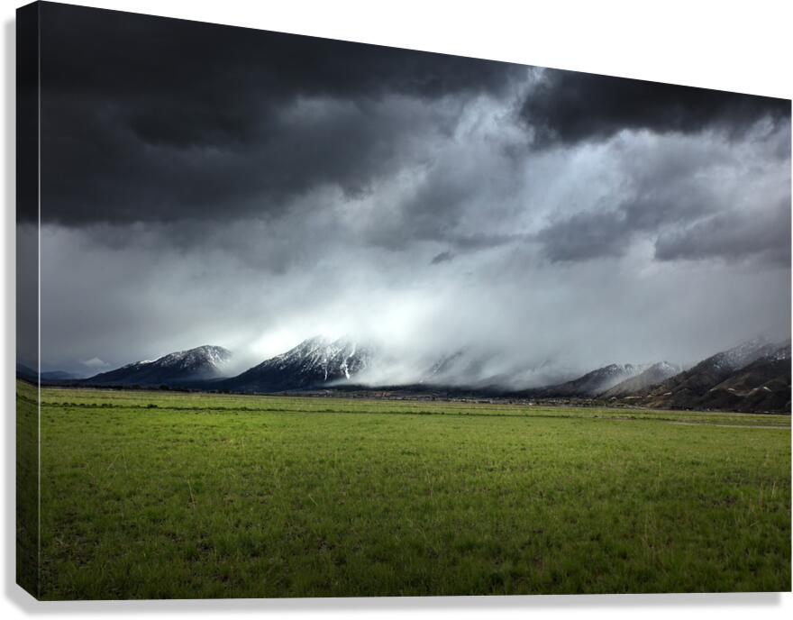 Carson Valley Storm Canvas Print