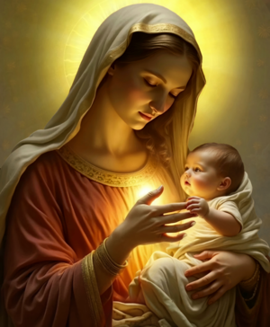 Mary and Baby Jesus