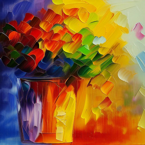 VASE FULL OF ART