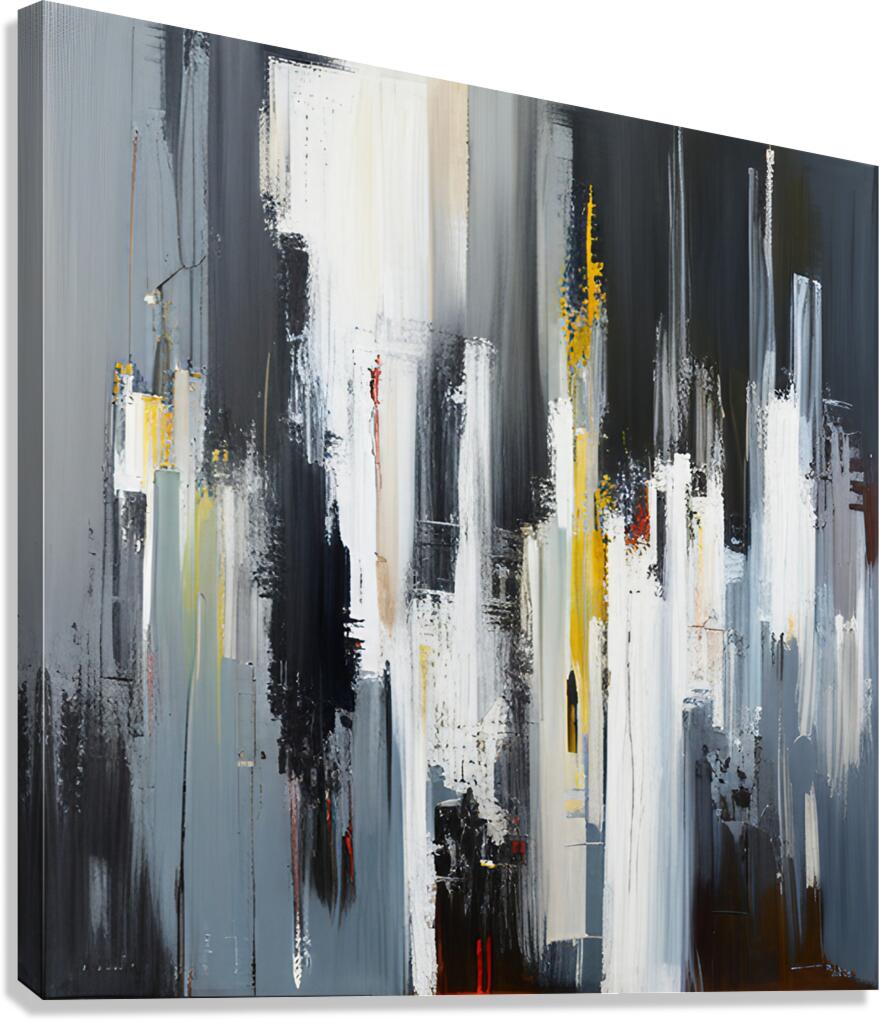BLACKART Canvas Print
