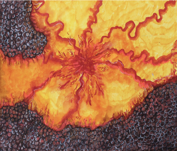 Volcano  Print