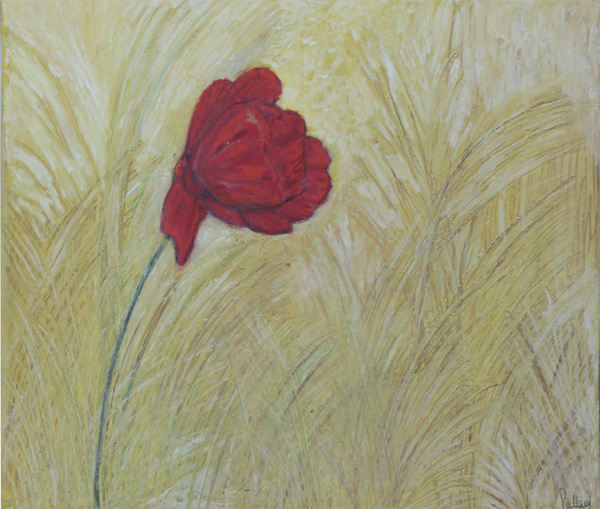 one red flower Print