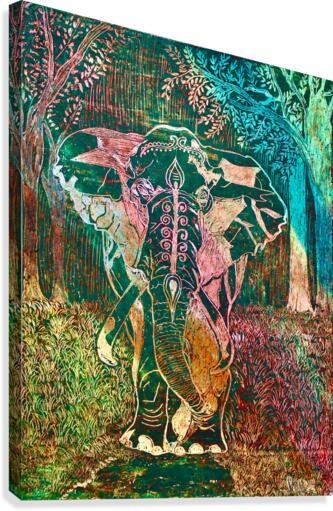 Elephant Canvas Print