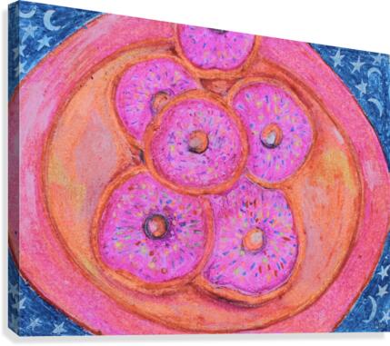 Pinkdoughnuts Canvas Print