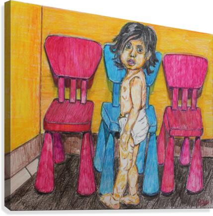 Bluepink Canvas Print