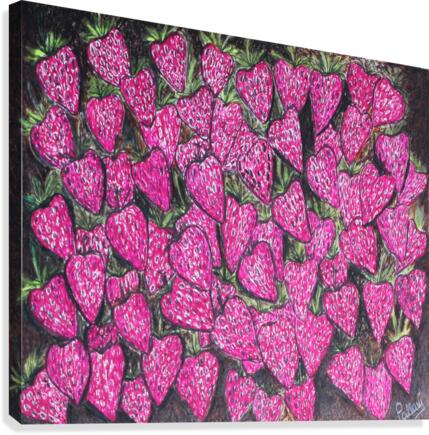 Strawberries Canvas Print
