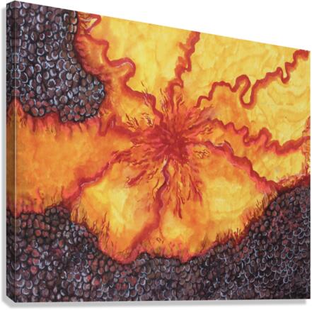 Volcano  Canvas Print