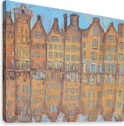 Houses Canvas Print