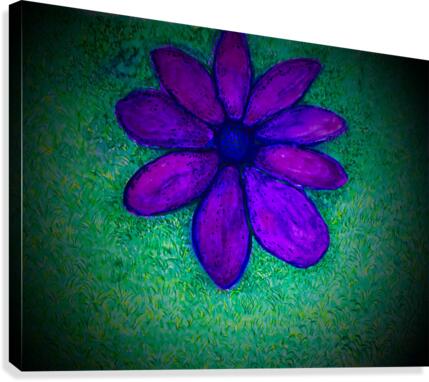 Fallen flower Canvas Print