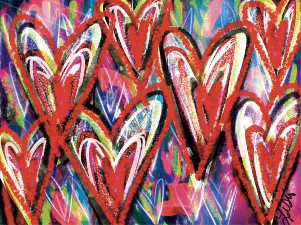 Red Hearts by Lisa Shavelson