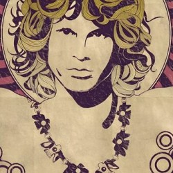 Jim Morrison psychedelic