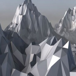 gray mountain illustration grey mountain digital.