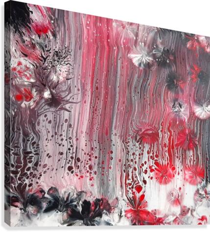  Red forest Canvas Print