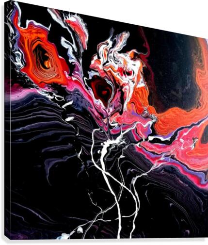 Hell garden Canvas Print