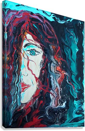 Corazon Espinado Canvas Print