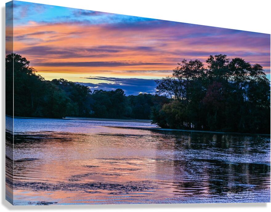 Delaware Sunset Canvas Print