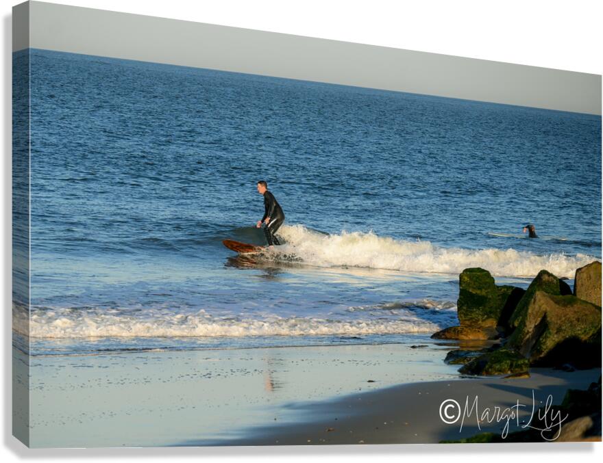 Surfers Canvas Print