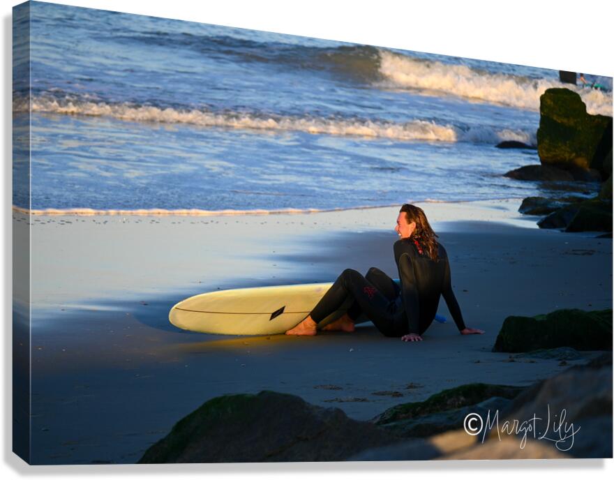 Surfer Canvas Print