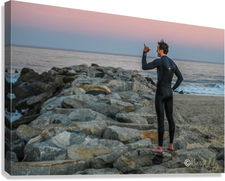 Surfer Canvas Print