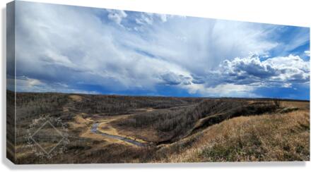 The Valley Canvas Print