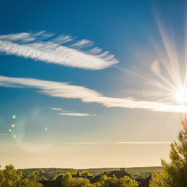 a stunning and serene landscape featuring a clear by Yasser Saayed