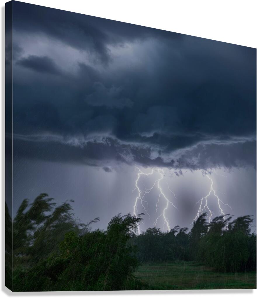Stormy Sky Canvas Print