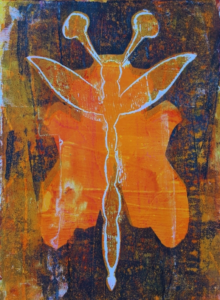 September Moth Print