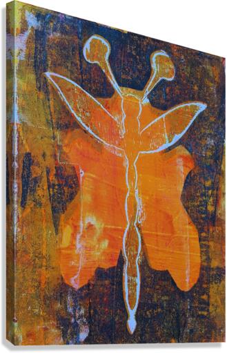 September Moth Canvas Print