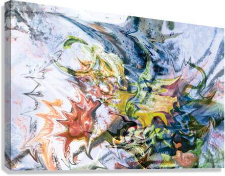 fluid objects art abstraction Canvas Print