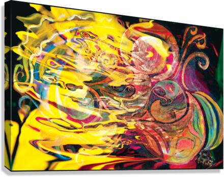 shapes development Canvas Print