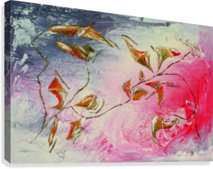 abstract tepid fall Canvas Print