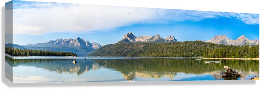 Redfish Lake Canvas Print