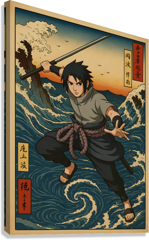 Naruto sasuke Canvas Print
