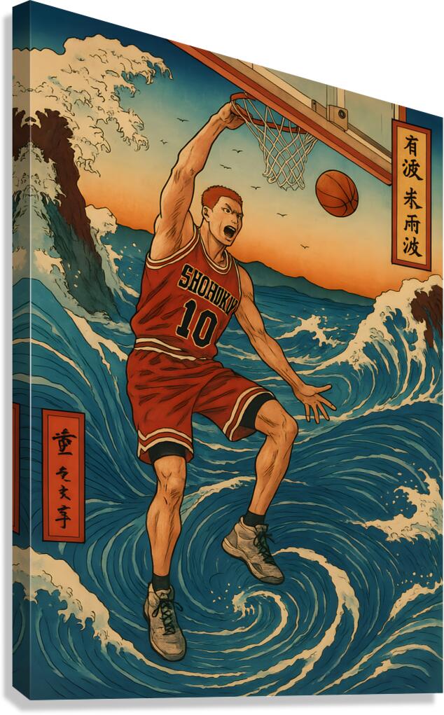Slam Dunk Canvas Print