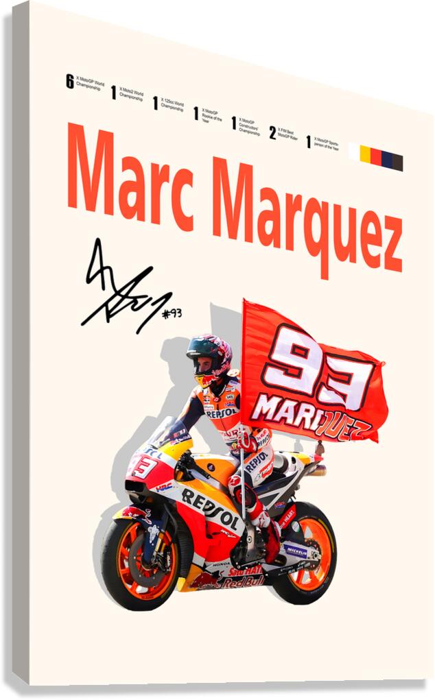 Marc Marquez Canvas Print