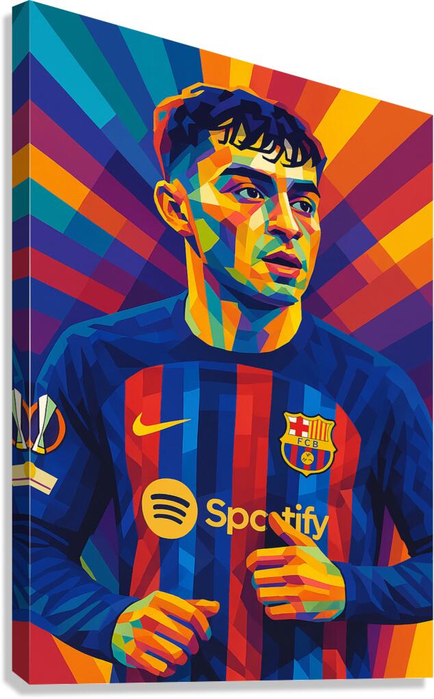 Pedri Canvas Print