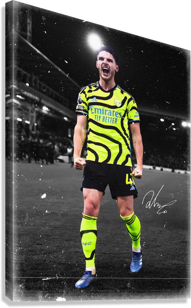Declan Rice Canvas Print