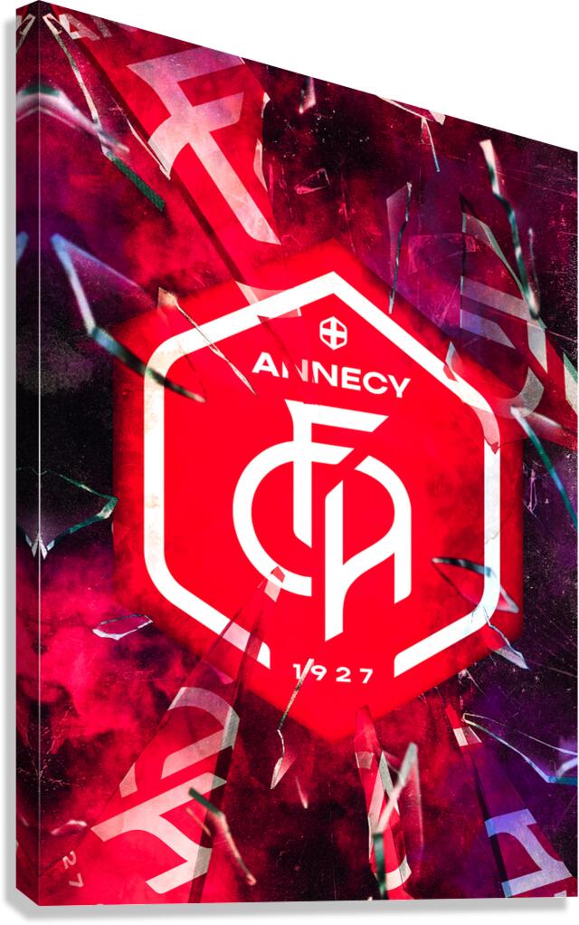 FC Annecy Canvas Print
