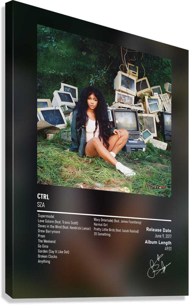 CTRL By SZA Canvas Print