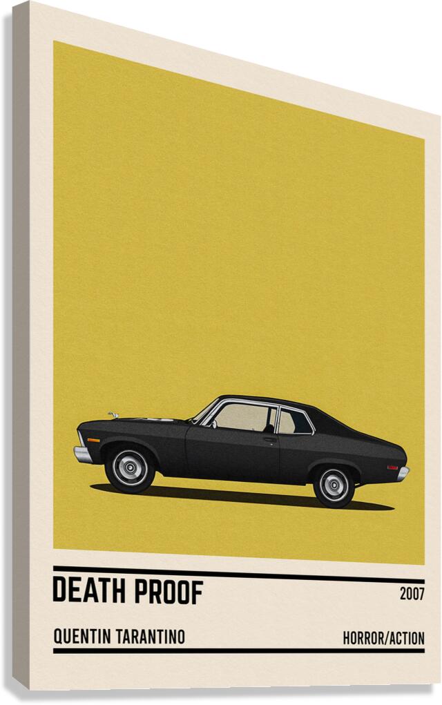 Death Proof car Canvas Print