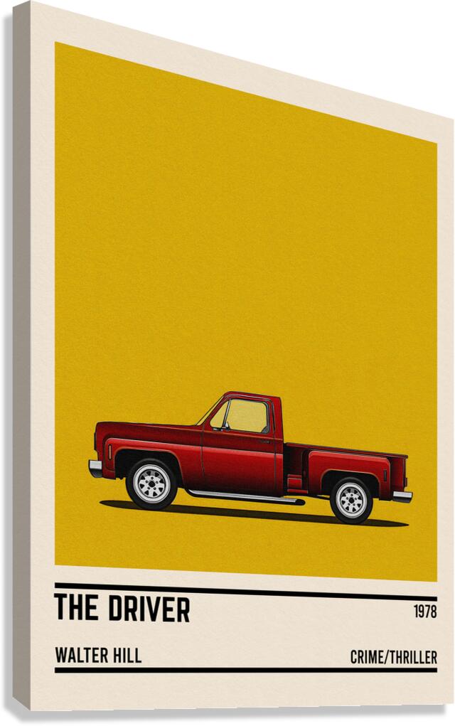 The Driver car Canvas Print