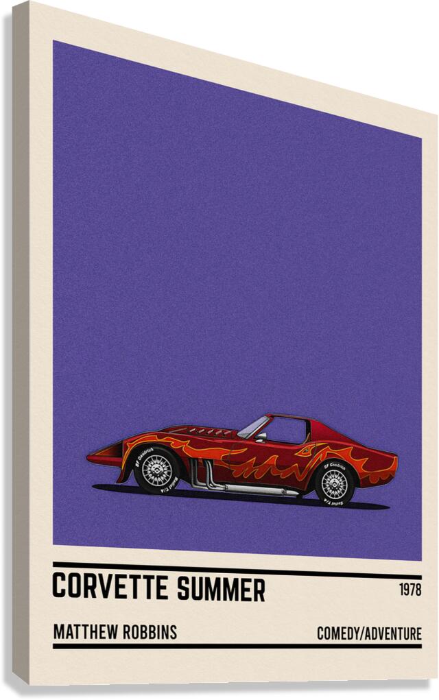 Corvette Summer car Canvas Print