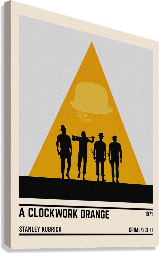A Clockwork Orange Canvas Print