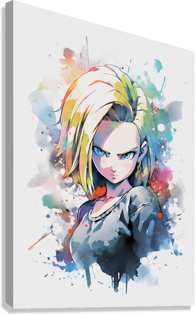 Android 18 Canvas Print