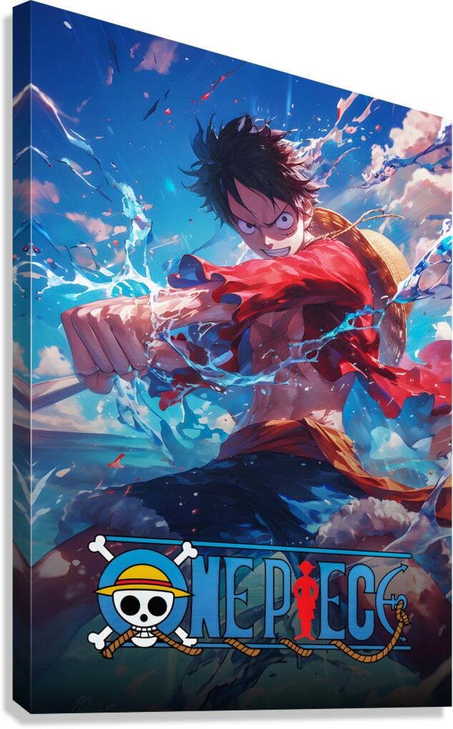 Luffy Canvas Print