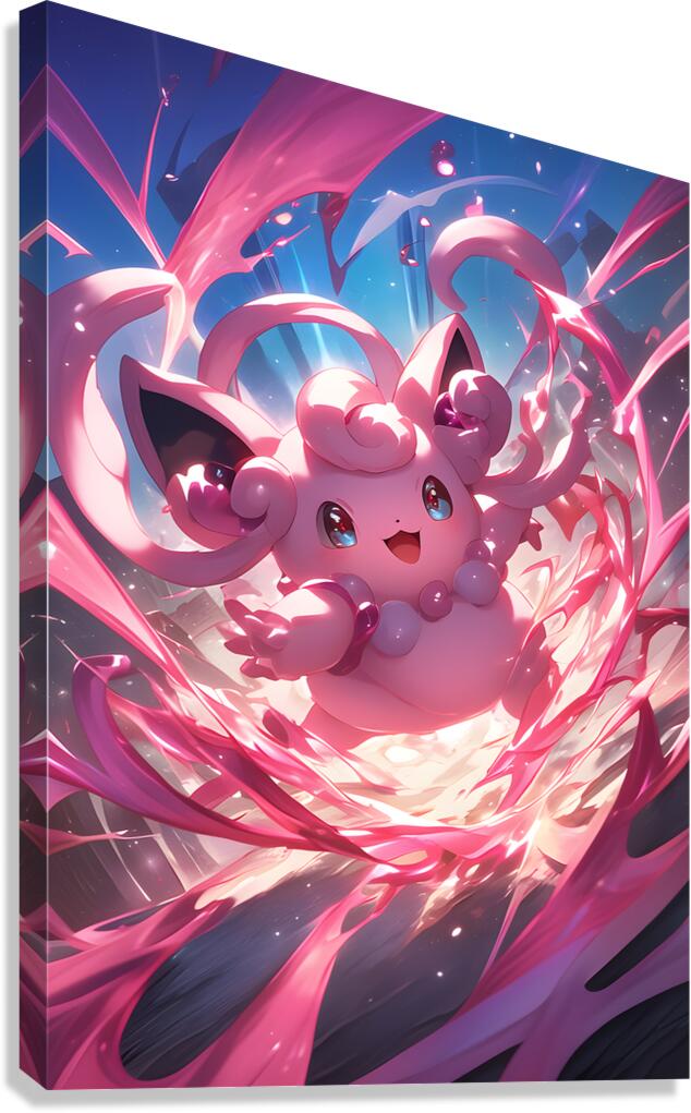 Blissey Canvas Print