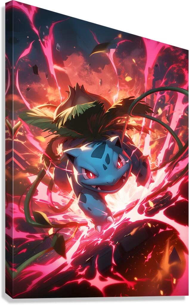 Ivysaur Canvas Print