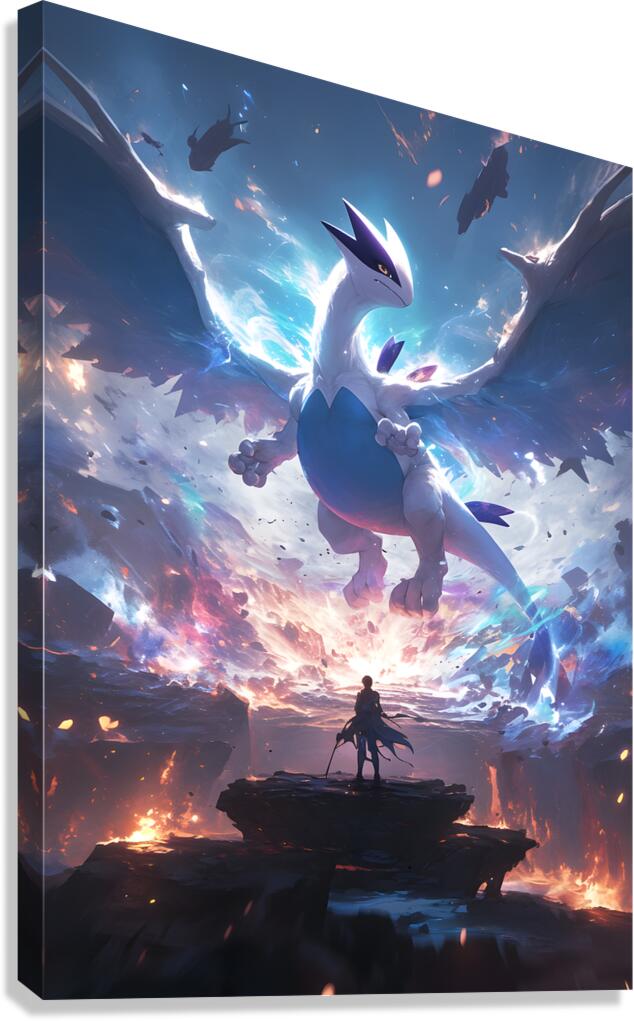 Lugia Canvas Print